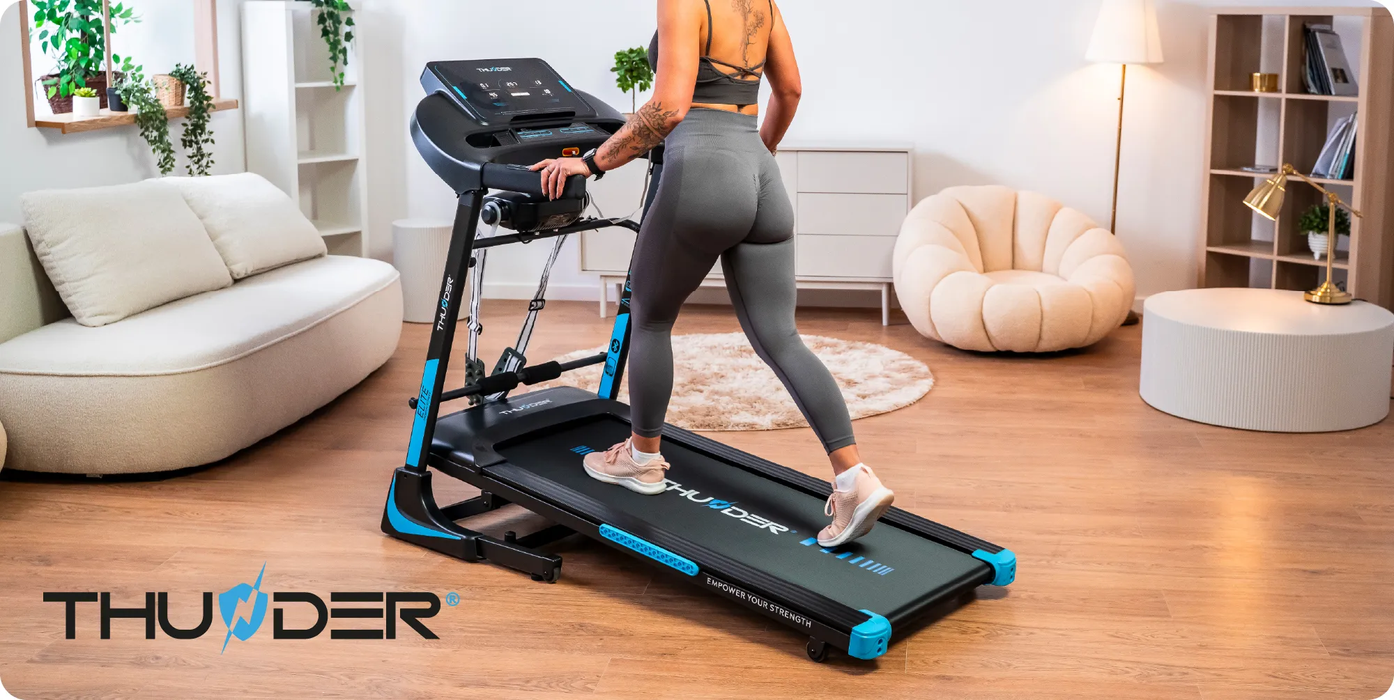 Bieżnia elektryczna THUNDER PHENOM-S-BLACK