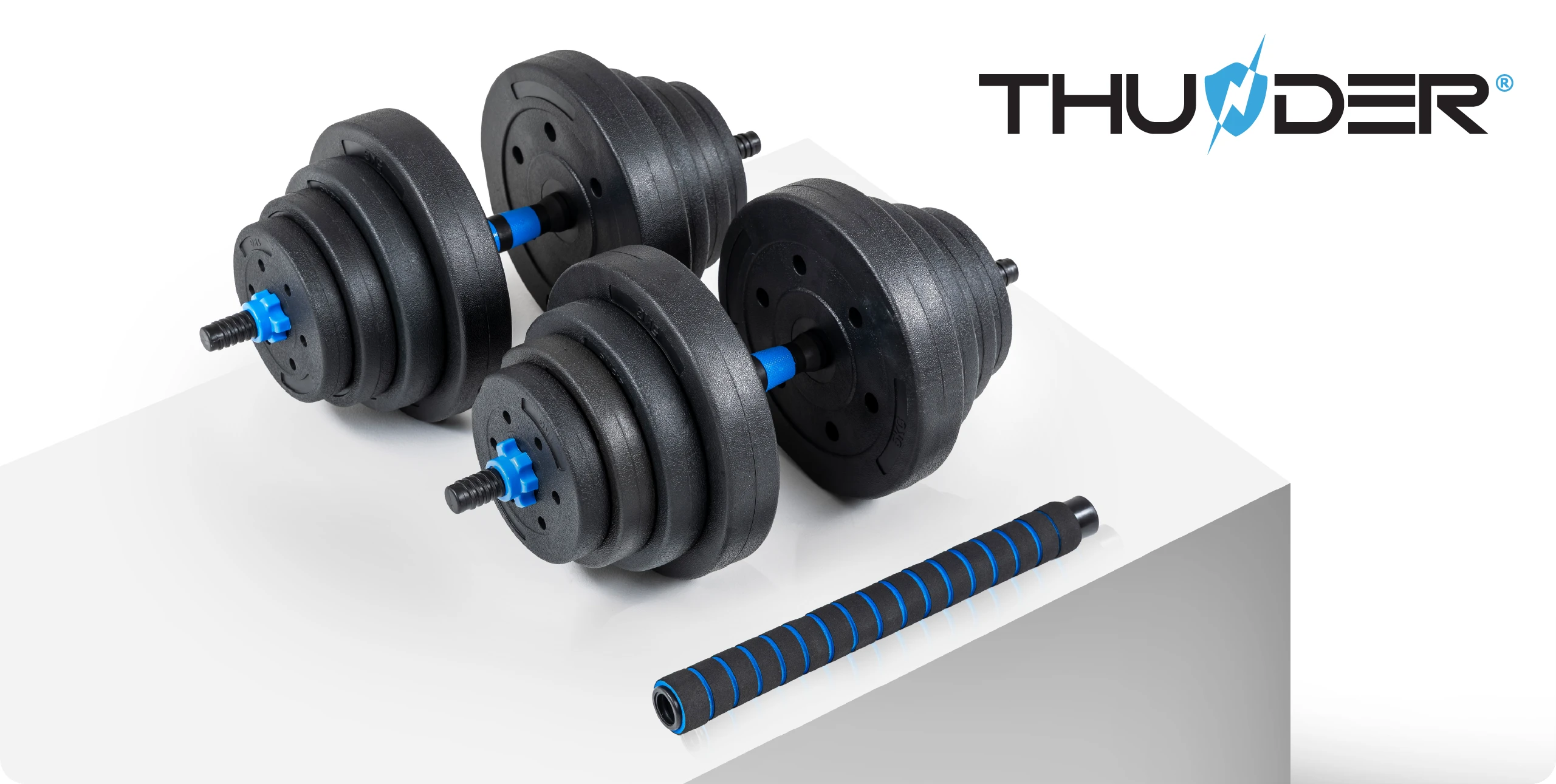 Zestaw hantli regulowanych Thunder GYM-03