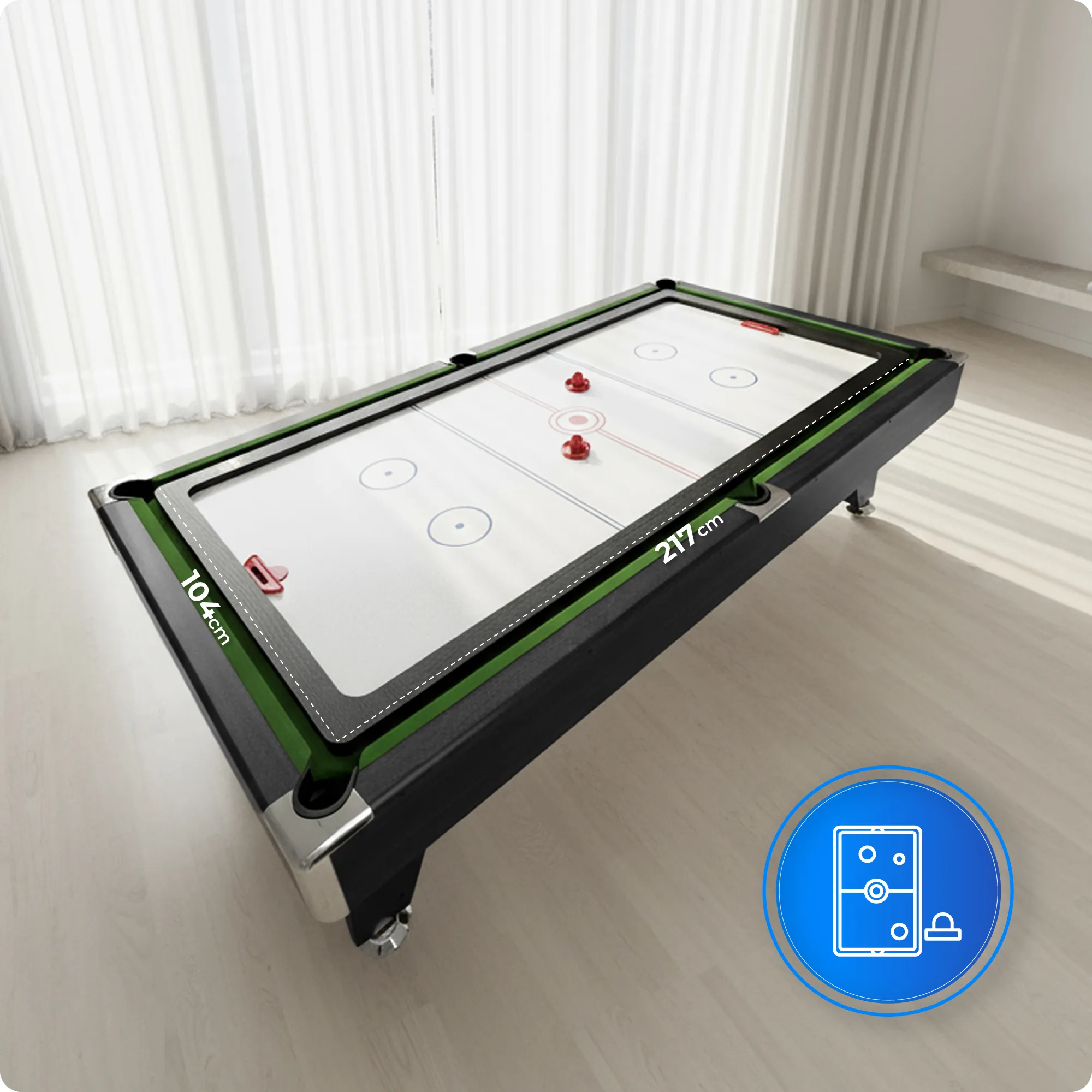 Zestaw stołu bilardowego BOLD-BLACK-8FT