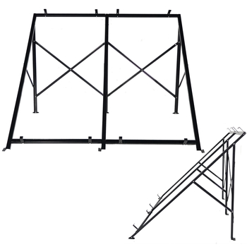 Frame for two 2,5m flat plate collectors