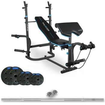 Bodybuilding set with bench VIGOR-B 50 KG by THUNDER