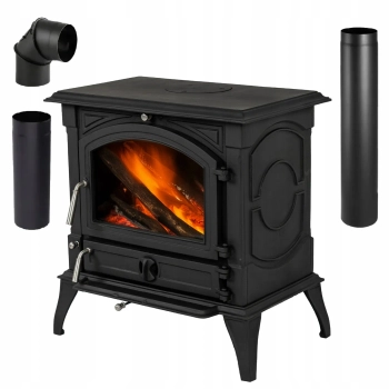 WESTA 17 kW cast iron wood stove