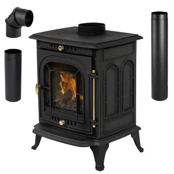 AGNI 7 kW cast iron wood stove