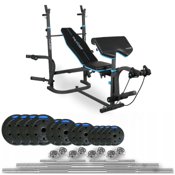 Bodybuilding set with bench VIGOR-B 105 KG by THUNDER