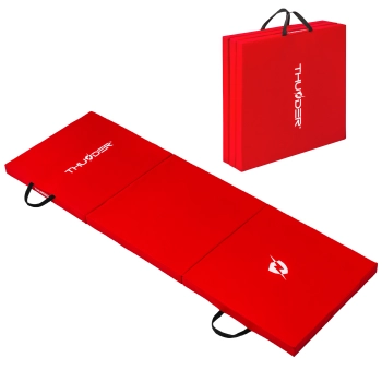 Gymnastic mat red 180x60x4 THUNDER