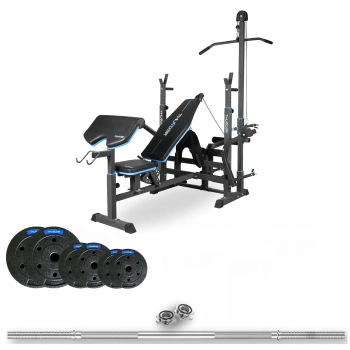 Bodybuilding set with bench VIGOR-C 50 KG by THUNDER