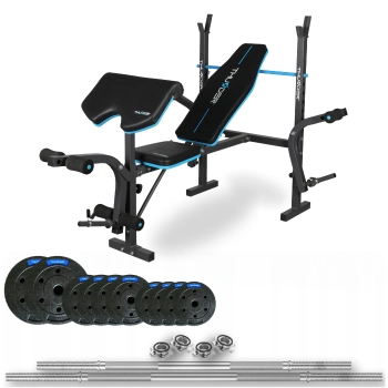 Bodybuilding set with bench VIGOR-A 70 KG by THUNDER