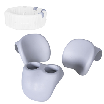 THUNDER headrests (2pcs + cup holder)