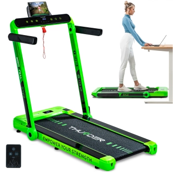 THUNDER RACE-GREEN electric treadmill