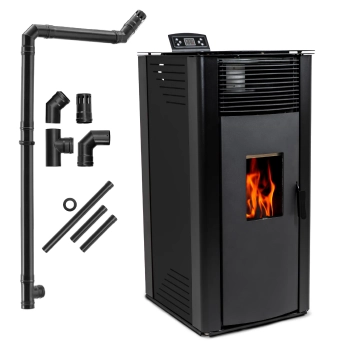 GAREN BLACK 12 kW pellet stove