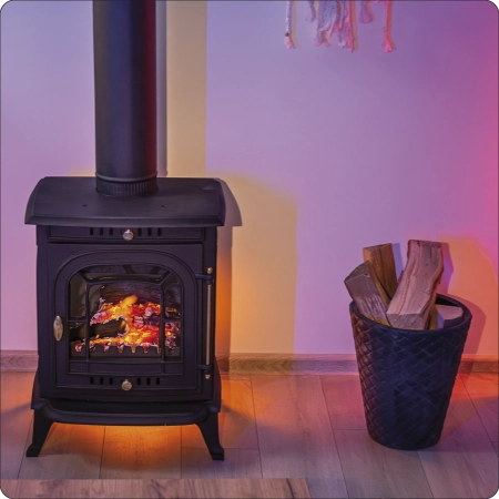 Piec żeliwny na drewno AGNI 7 kW
