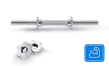 Straight screw bar THUNDER 40 cm 30 mm