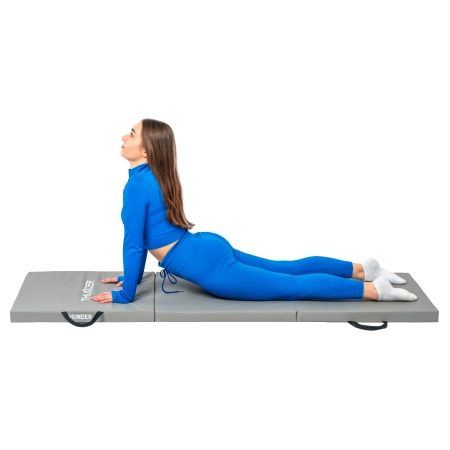 Gymnastic mat grey 180x60x4 THUNDER