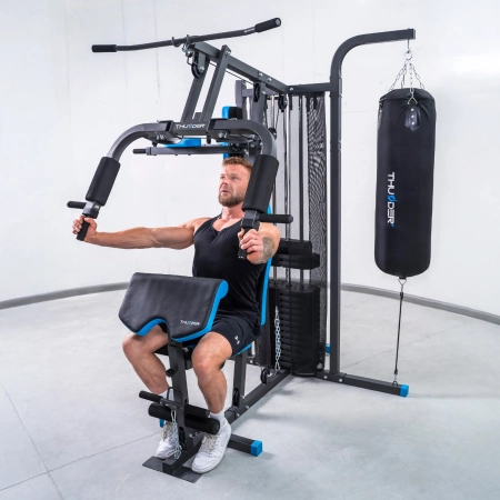 Atlas treningowy z workiem THUNDER PUNCH