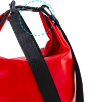 Geantă impermeabilă 30 L THUNDER roșu