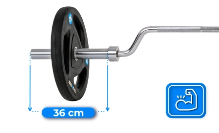 Gryf do przysiadów SQUAT BAR THUNDER