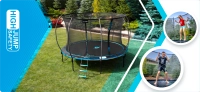 Trampolina THUNDER INSIDE ULTRA 16FT (488 cm) BLUE