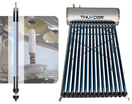 Pressure collector with THUNDER 150L tank