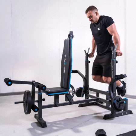 THUNDER VIGOR-C training bench with pulley and prayer bar