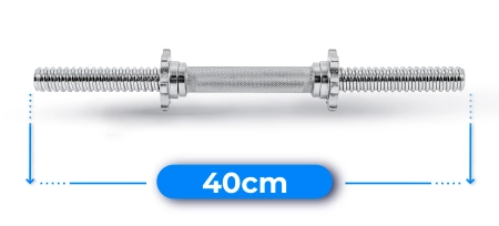 Gryf śrubowy prosty 40 cm 30 mm THUNDER