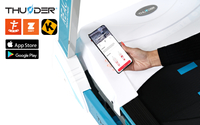 Bieżnia elektryczna THUNDER REACT-S-WHITE (przedsprzedaż 19.08)