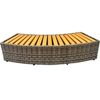 Step THUNDER do okrągłego JACUZZI - kolor szary