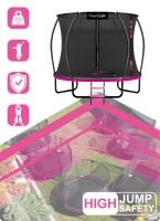 Trampolina THUNDER INSIDE ULTRA 10FT (305 cm) PINK