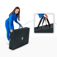 Gymnastic mat black 197x100x5 THUNDER