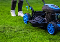 Hexwelt petrol lawnmower HW-KS-200 51cm 3,8kW with drive
