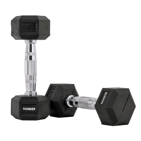 Hantla hexagonalna 2,5 kg marki THUNDER 