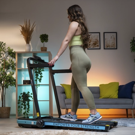 BIEŻNIA ELEKTRYCZNA THUNDER IMPACT-BLUE - OUTLET STAN BARDZO DOBRY