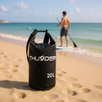 Geantă impermeabilă 20 L THUNDER negru