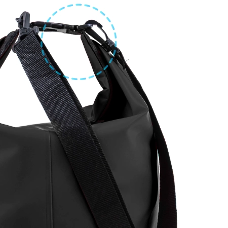 Geantă impermeabilă 20 L THUNDER negru