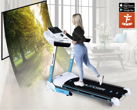 Bieżnia elektryczna THUNDER REACT-S-WHITE