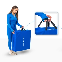 Gymnastic mat blue 180x60x5 THUNDER