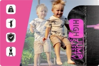 Trampolina THUNDER INSIDE ULTRA 8FT (244 cm) PINK