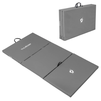 Gymnastic mat grey 197x100x5 THUNDER