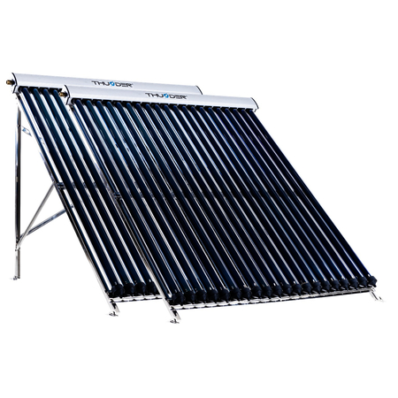 Zestaw solarny z dwoma kolektorami próżniowymi 20 bez kabla solarnego i bez zbiornika