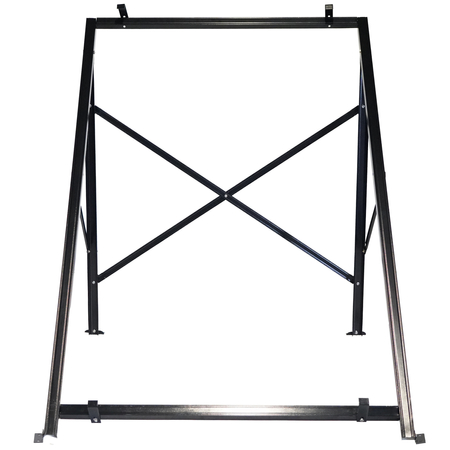 Frame for one 2,5m flat plate collector