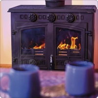 Piec żeliwny na drewno ATAR 10 kW