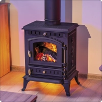 Piec żeliwny na drewno MILTRA 7 kW