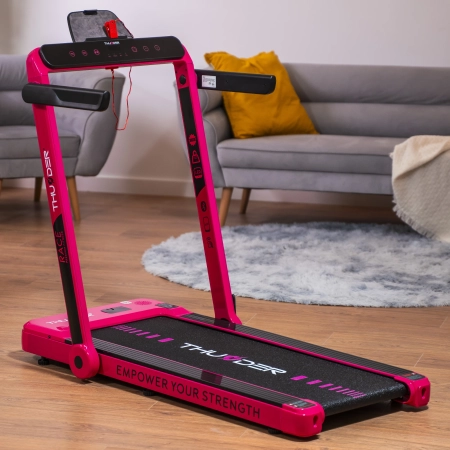 Bieżnia elektryczna THUNDER RACE-PINK