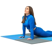 Blue and grey exercise puzzles THUNDER 60x60x1cm