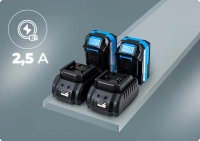 Kosiarka akumulatorowa Hexwelt HW-KA-40 40cm 40V 8Ah