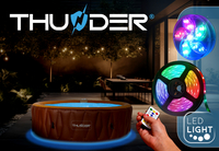 Dmuchane Jacuzzi ogrodowe THUNDER MOCHA