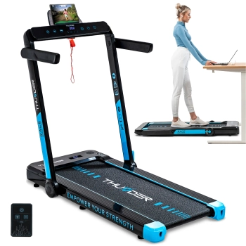 THUNDER RACE-BLACK electric treadmill