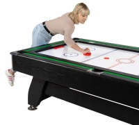 Stół bilardowy THUNDER z nakładką cymbergaj/ping pong 9FT - BOLD-BLACK