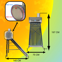 THUNDER non-pressure solar collector with 100L tank