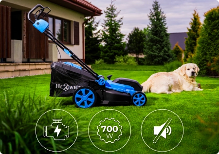 Hexwelt cordless lawnmower HW-KA-40 40cm 40V 8Ah