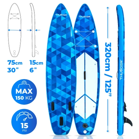 Deska SUP 320cm THUNDER NION